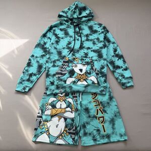 GamerSupps GG Waifu Cup Egyptian Waifu SMALL Shorts and SMALL Hoodie Set